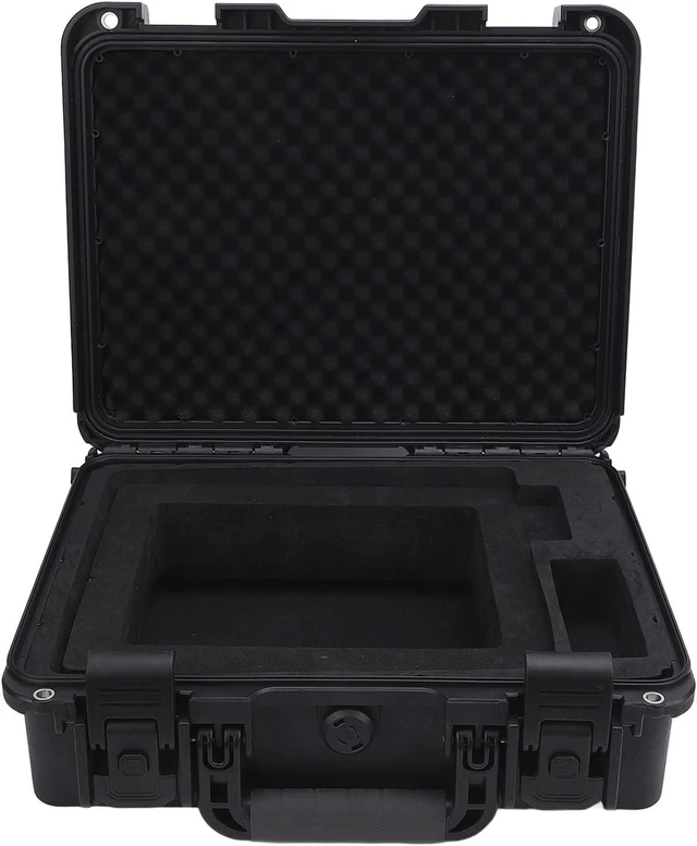 Alt view image 2 of 7 - Mini Case, IP67 Waterproof Travel Carrying Case for Mini, Precision Cut Foam, for Mini, Kickstand, Pipe Adapter, Power Supply, Cables, for Outdoor