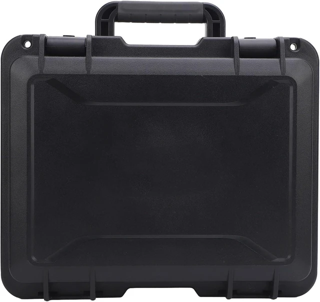 Alt view image 3 of 7 - Mini Case, IP67 Waterproof Travel Carrying Case for Mini, Precision Cut Foam, for Mini, Kickstand, Pipe Adapter, Power Supply, Cables, for Outdoor