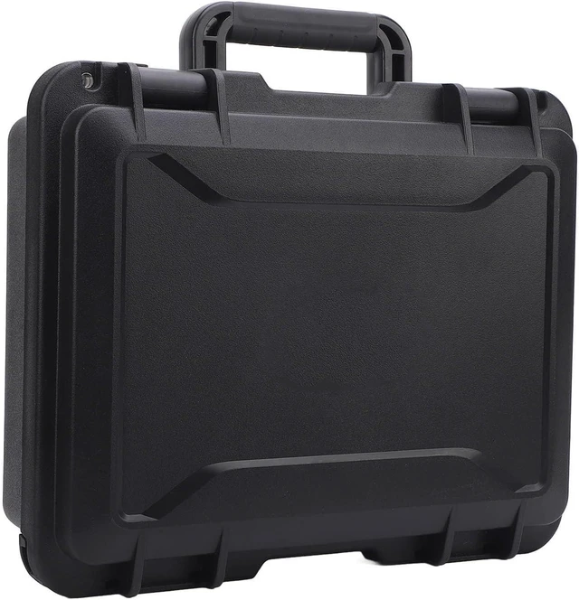 Alt view image 5 of 7 - Mini Case, IP67 Waterproof Travel Carrying Case for Mini, Precision Cut Foam, for Mini, Kickstand, Pipe Adapter, Power Supply, Cables, for Outdoor