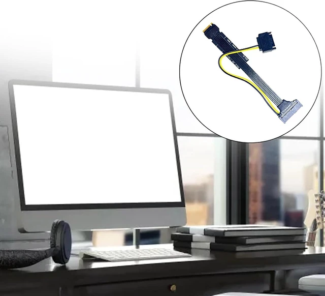 Alt view image 6 of 7 - Secure M.2 NVMe To U2U3 SSD Adapters Cable Fast Data Transfer SataPower Supply