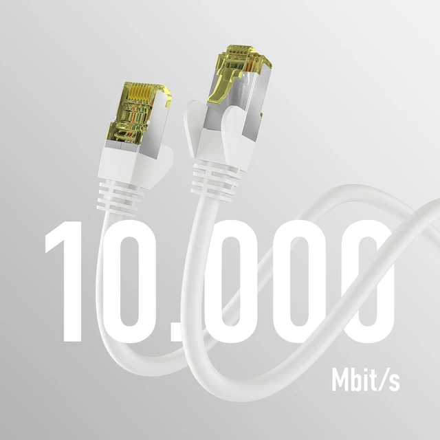 Alt view image 2 of 5 - EFB-Elektronik Cat6a Patch Cable S/FTP PIMF 50 m White