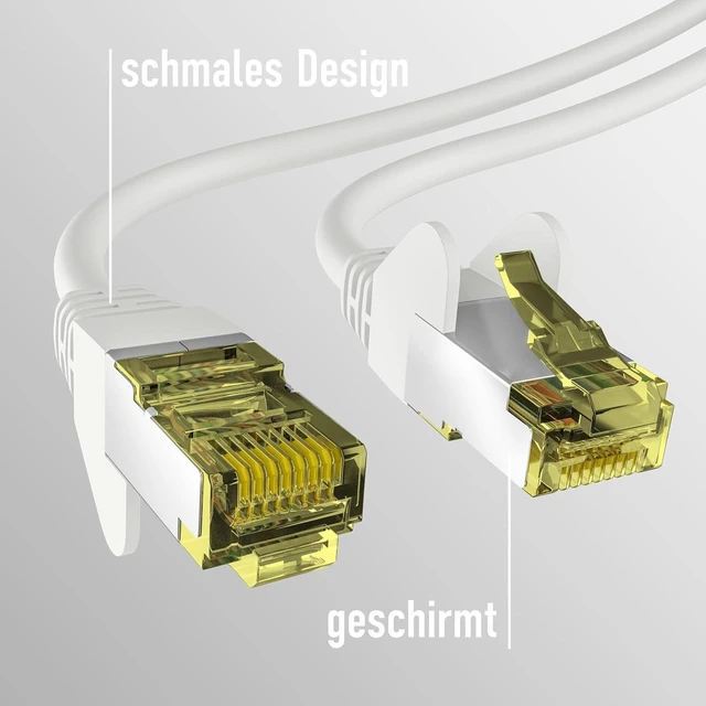 Alt view image 4 of 5 - EFB-Elektronik Cat6a Patch Cable S/FTP PIMF 50 m White