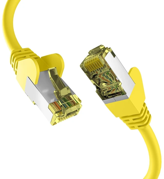 Main image of EFB-Elektronik - CAT. 6a Network Cable up to 10 Gbit - 25m LAN Cable Ethernet Cable Patch Cable with Jack/Kink Protection - RJ45 Connection, S/FTP PIMF Shielding - White