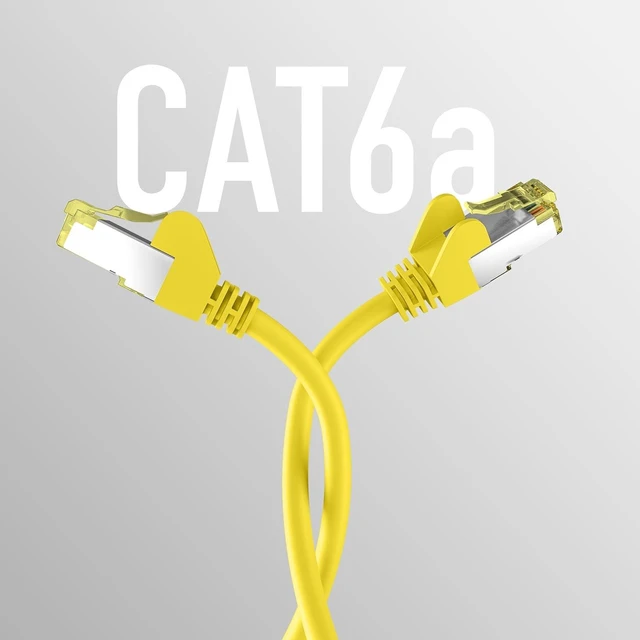 Alt view image 5 of 5 - EFB-Elektronik - CAT. 6a Network Cable up to 10 Gbit - 25m LAN Cable Ethernet Cable Patch Cable with Jack/Kink Protection - RJ45 Connection, S/FTP PIMF Shielding - White