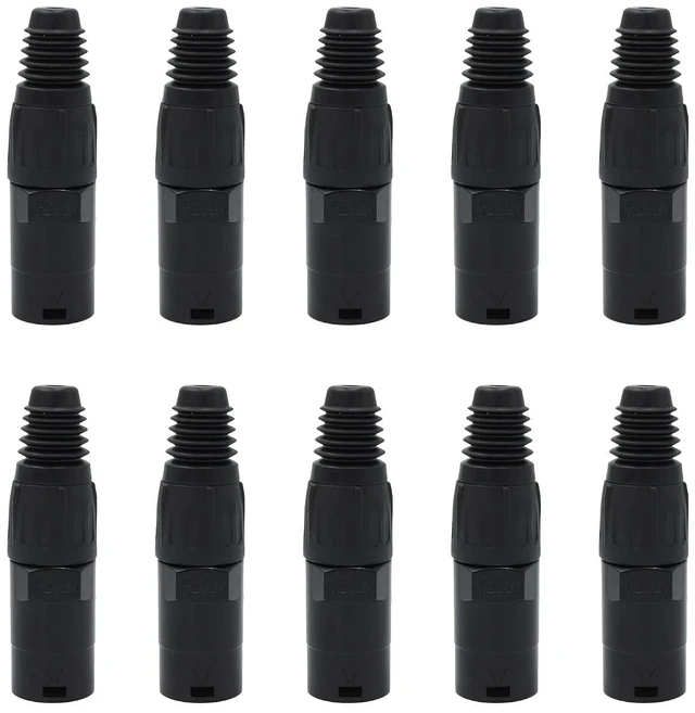 Main image of Profession RJ45 Date Media Ethercon Cable Connector (Black_10 Pack)