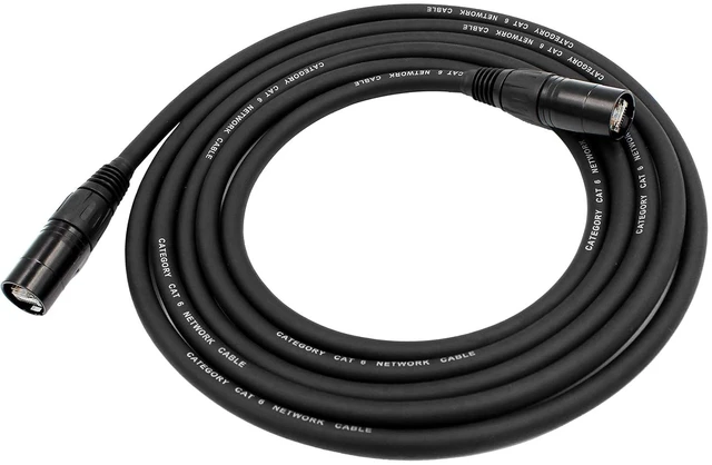 Alt view image 6 of 6 - Profession RJ45 Date Media Ethercon Cable Connector (Black_10 Pack)