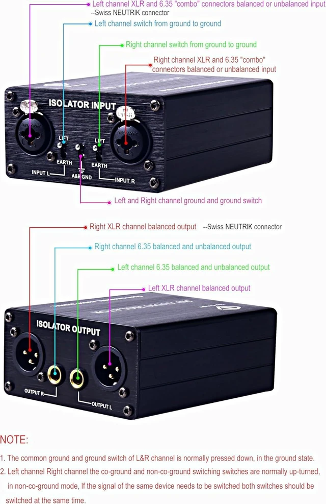 Alt view image 6 of 6 - Lsolator Hum Eliminator Denoiser Noise Canceller