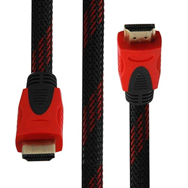 Alt view image 2 of 3 - HDMI Cable 25ft, 4K 2.0, Ultra HD Gold-Plated Shielded HD TV Cable 1080P,18Gbps Ferrite with Nylon Braided Cord Supports Ethernet