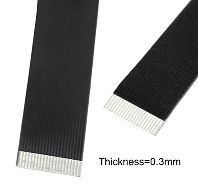 Alt view image 5 of 6 - Down Angled USB 2.0 Type-A Male to Type-A Male Data Flat Slim FPC Cable 90 Degree for FPV & Disk & Scanner & Printer 50cm