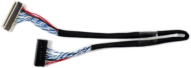 Alt view image 2 of 2 - VSDISPLAY FIX-20P 1ch 6bit LVDS Cable Work for 12" 15" LCD Screen