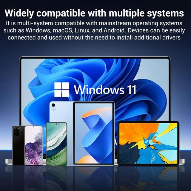 Alt view image 5 of 7 - 8 in 1 HUB USB C to M2 SSD Enclosure