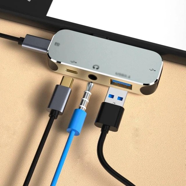 Alt view image 3 of 3 - Multi-Function Compatible Extender Converter Adapter Charging Transmission