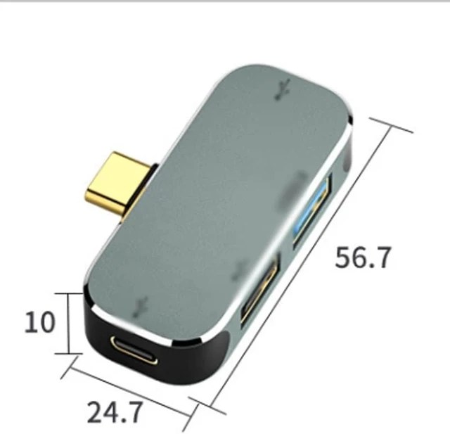 Alt view image 2 of 3 - Multi-Function Compatible Extender Converter Adapter Charging Transmission