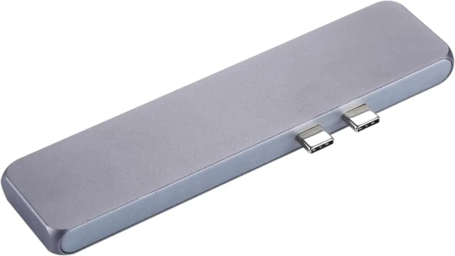 Alt view image 3 of 6 - USB-C Hub Replacement with HDMI USB 3.0 SD TF Card Slots