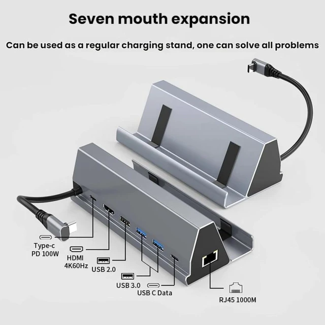 Alt view image 2 of 7 - Docking Station Compatible with Generic BS-107