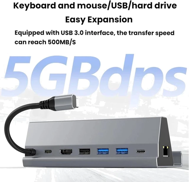 Alt view image 6 of 7 - Docking Station Compatible with Generic BS-107
