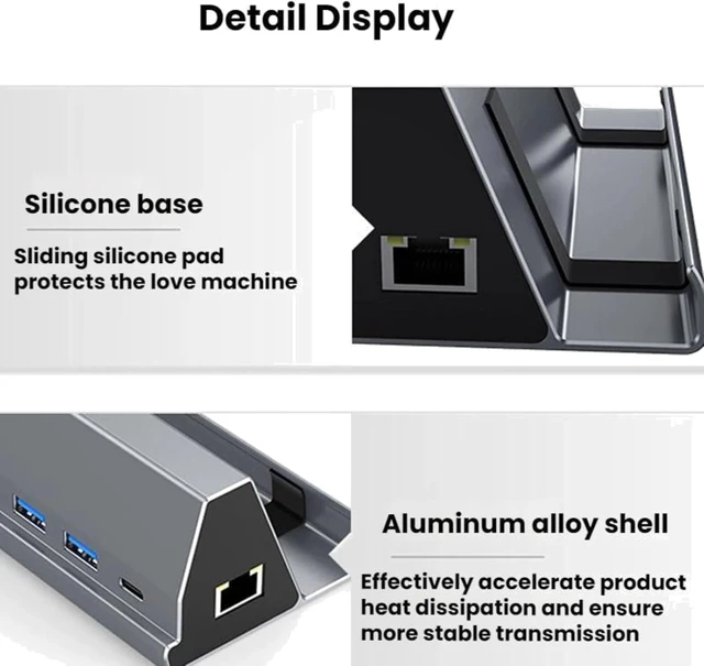 Alt view image 7 of 7 - Docking Station Compatible with Generic BS-107