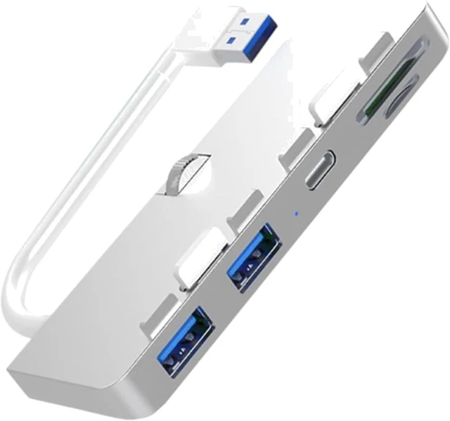Main image of Type C USB Hub with SD/TF Card Reader