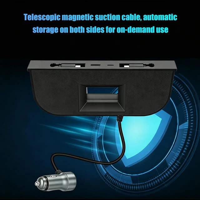 Alt view image 2 of 7 - USB Hub for Tesla Model 3 Y Slide in Charger Dock
