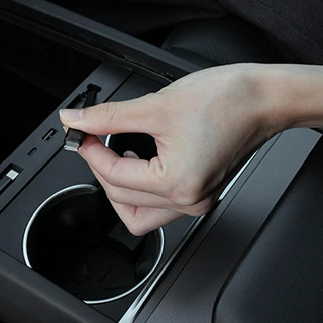 Alt view image 3 of 7 - USB Hub for Tesla Model 3 Y Slide in Charger Dock