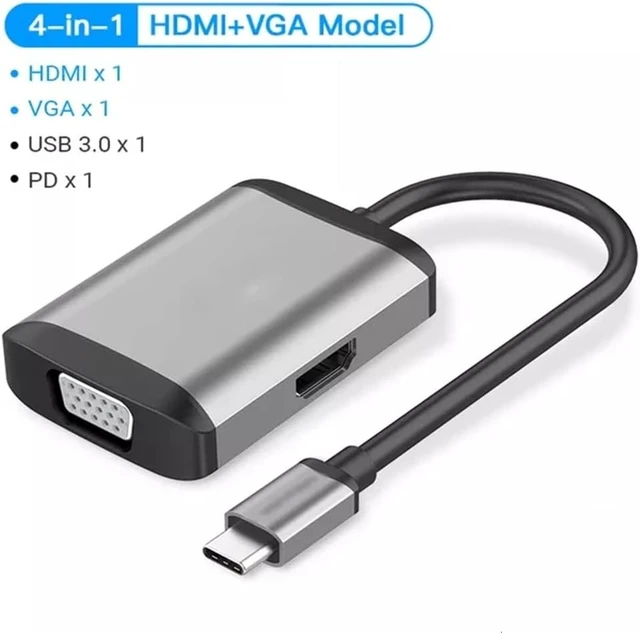 Alt view image 2 of 6 - C HUB Type to 3.0 Dock Station RJ45 for Air Accessories .1 Splitter(D)