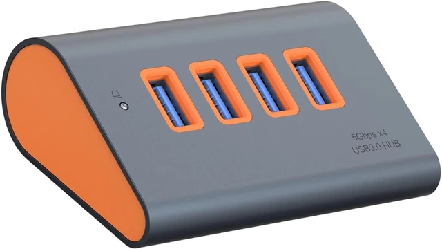Main image of USB 3.2 Extension 4 Harbors 10Gbps Aluminum Build for Home, B
