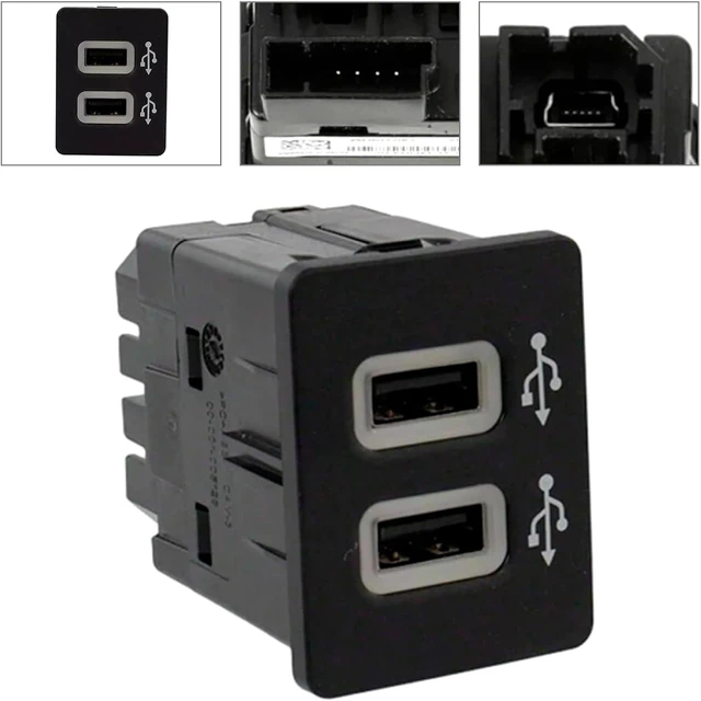 Alt view image 5 of 7 - HC3Z19A387H Vehicle Data Port Hub with Two USB-a
