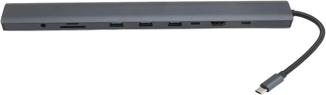 Alt view image 6 of 7 - 10 in 1 USB Hub, 4K HD Output, 100W PD Power