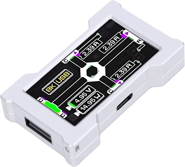 Alt view image 3 of 7 - Pomya Highspeed USB C Hub with RGB Effects (Silver)