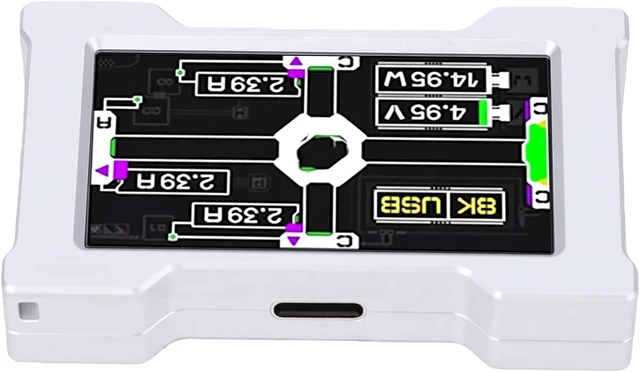 Alt view image 4 of 7 - Pomya Highspeed USB C Hub with RGB Effects (Silver)