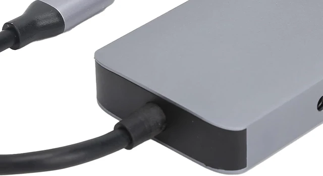 Alt view image 2 of 7 - USBC to 5-in-1 Hub Adapter, Aluminum Alloy