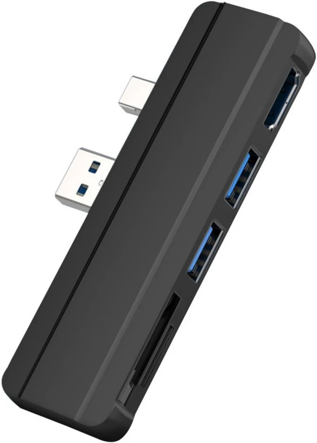 Alt view image 4 of 7 - USB Hub Adapter for Pro4 5 6 (with 4K @ 30Hz and 2 USB3.0 ports for device integration) USB Docking Station