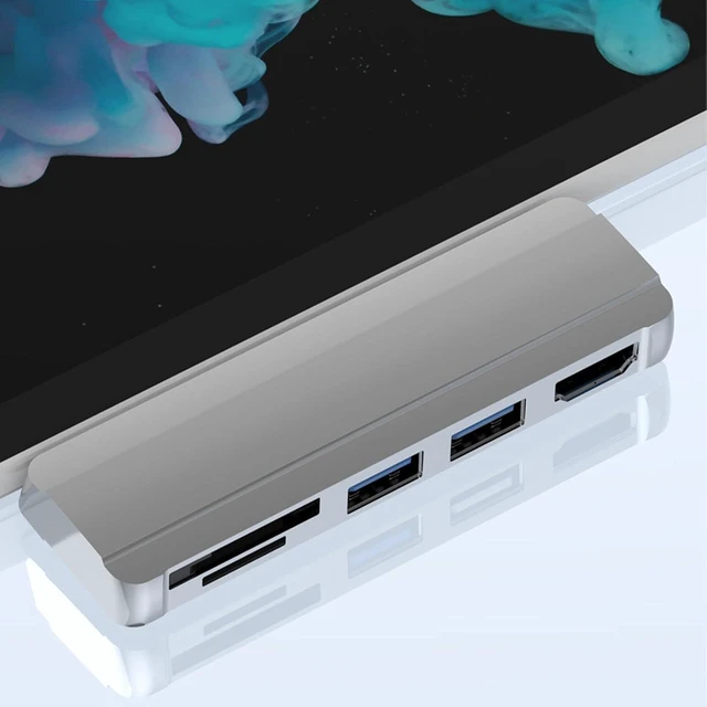 Alt view image 5 of 7 - USB Hub Adapter for Pro4 5 6 (with 4K @ 30Hz and 2 USB3.0 ports for device integration) USB Docking Station