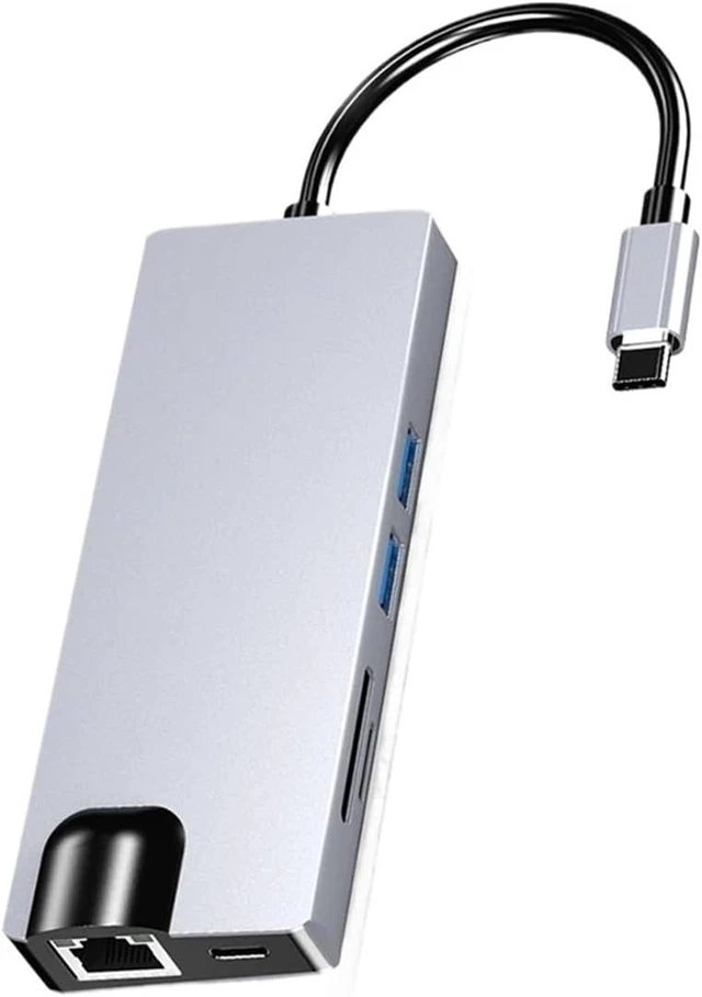 Alt view image 2 of 3 - HUB USB 3.0 to HDMI 4K 30HZ Docking Station