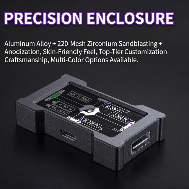Alt view image 5 of 7 - USB-C HMHUB 2-to-3 Gaming Dock with Display (8K Pro)