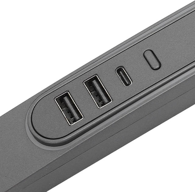 Alt view image 3 of 7 - USB Hub Docking Station for Y, 27W Fast Charge LED
