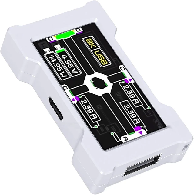 Alt view image 7 of 7 - Bewinner USB C Docking Station with Dynamic Display (Silver)