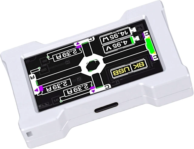 Alt view image 3 of 7 - USB C Hub with Full Color Display (Silver)