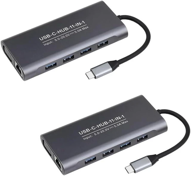 Main image of USB C Hub Docking Station USB 3.0 Ports 5Gbps Data Transfer