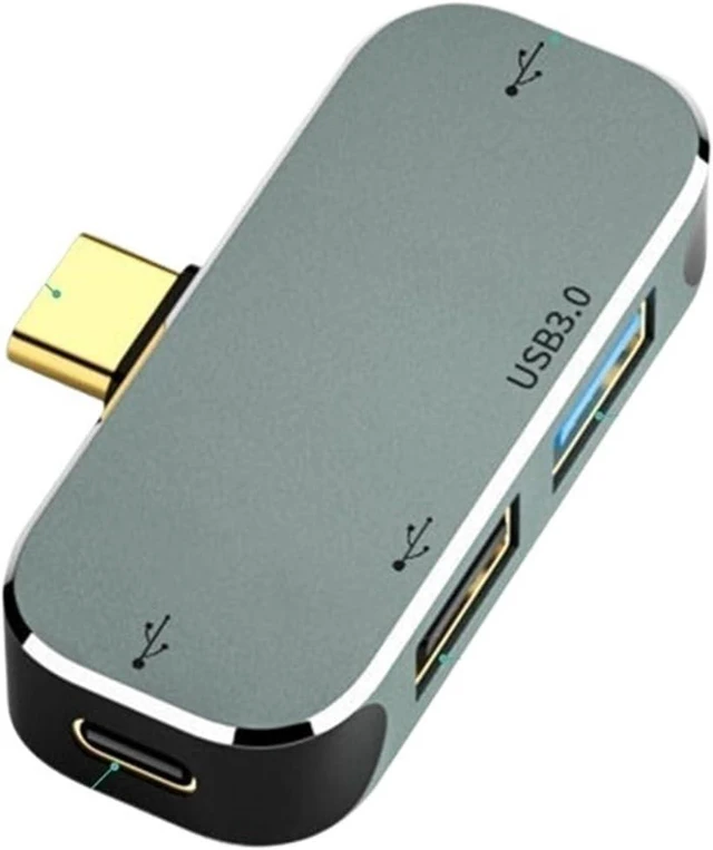 Main image of Powered Ty/pe C to USB to 3.5MM Jack USBC PD