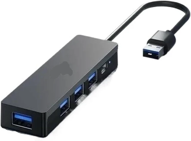 Alt view image 3 of 3 - USB 3.0 Hub with Power Adapter T/y/pe C Port Multi Extender
