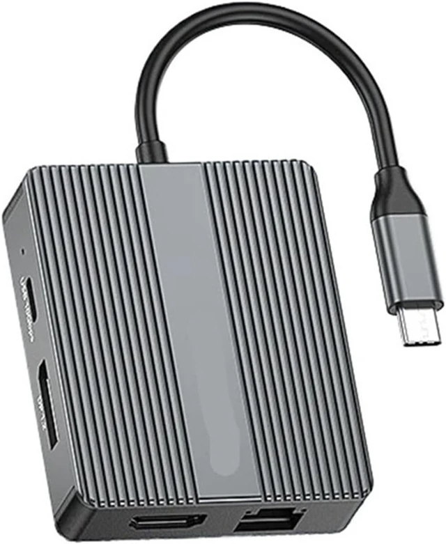 Alt view image 3 of 3 - USB C Hub 7In1 USB3.2 Adapter T/Y/p/e Docking Station