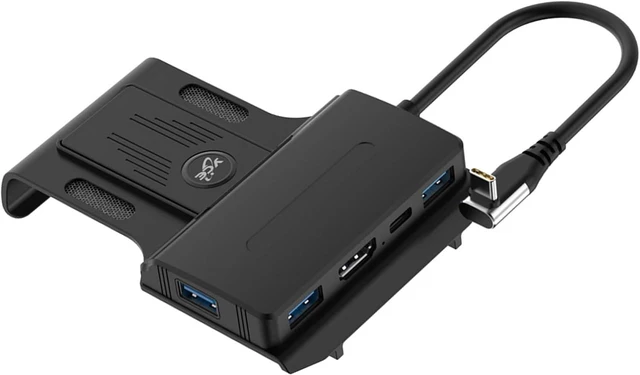Main image of 5 in 1 USB C Docking Station for SteamDeck Stand with 4K@60Hz Support HDMI, 100W USB Ports, Charging Dock Accessories