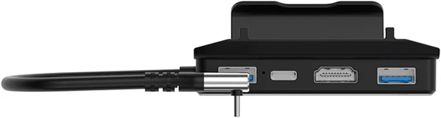 Alt view image 3 of 7 - 5 in 1 USB C Docking Station for SteamDeck Stand with 4K@60Hz Support HDMI, 100W USB Ports, Charging Dock Accessories