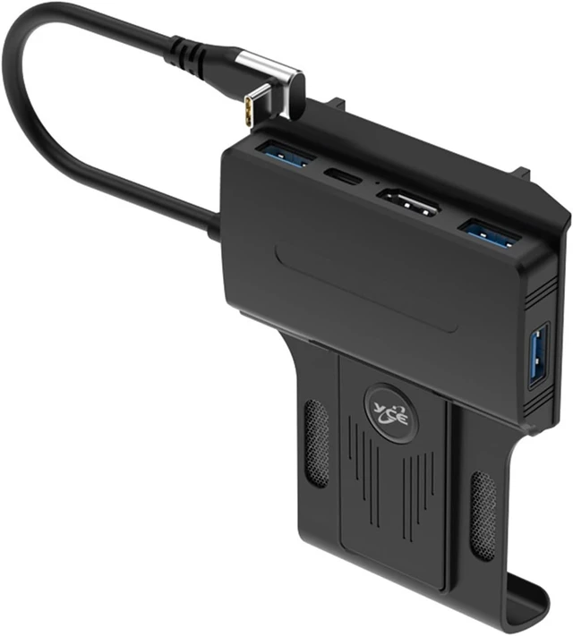 Alt view image 6 of 7 - 5 in 1 USB C Docking Station for SteamDeck Stand with 4K@60Hz Support HDMI, 100W USB Ports, Charging Dock Accessories