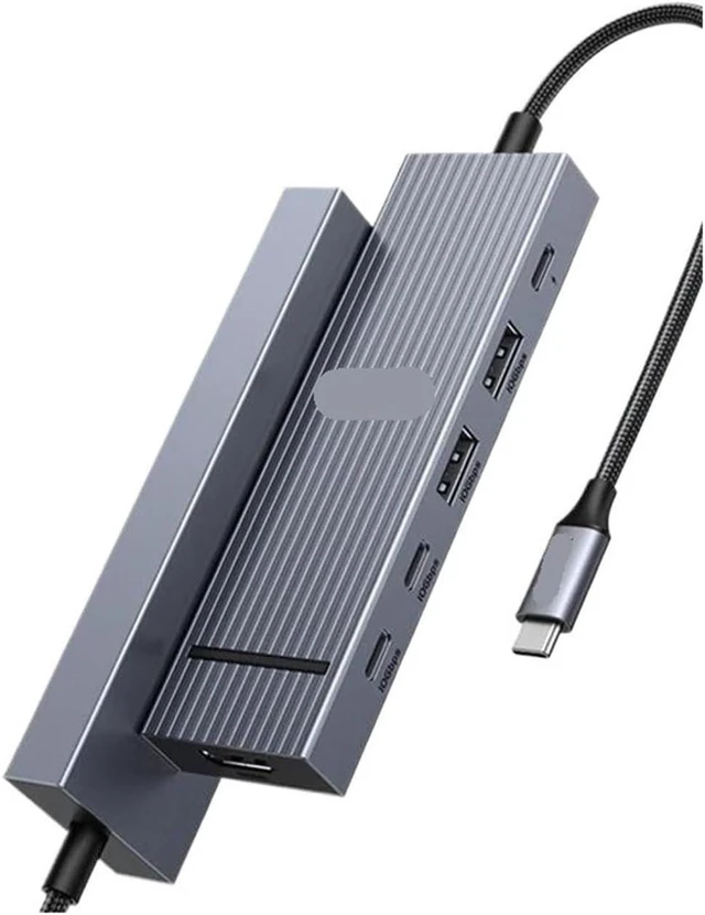 Main image of USB HUB 4K120Hz DP Ty/pe-C to 4K60Hz 2xHDMI