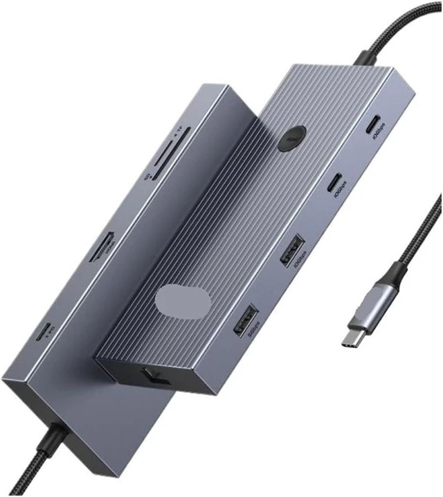 Main image of USB HUB 4K120Hz DP Ty/pe-C to 4K60Hz 2xHDMI