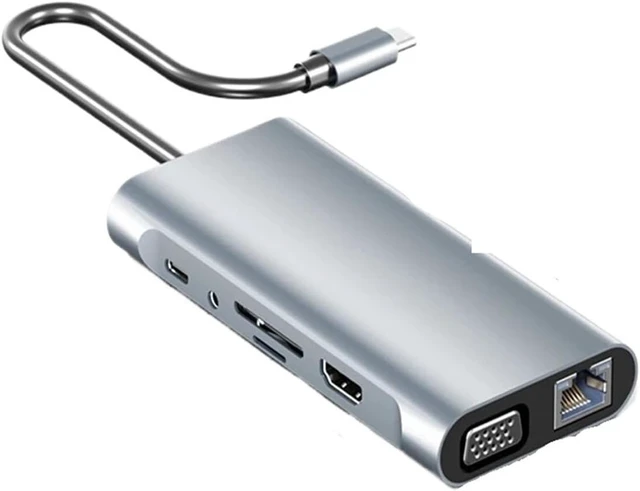 Alt view image 2 of 3 - 4K 30Hz USB C Docking Station