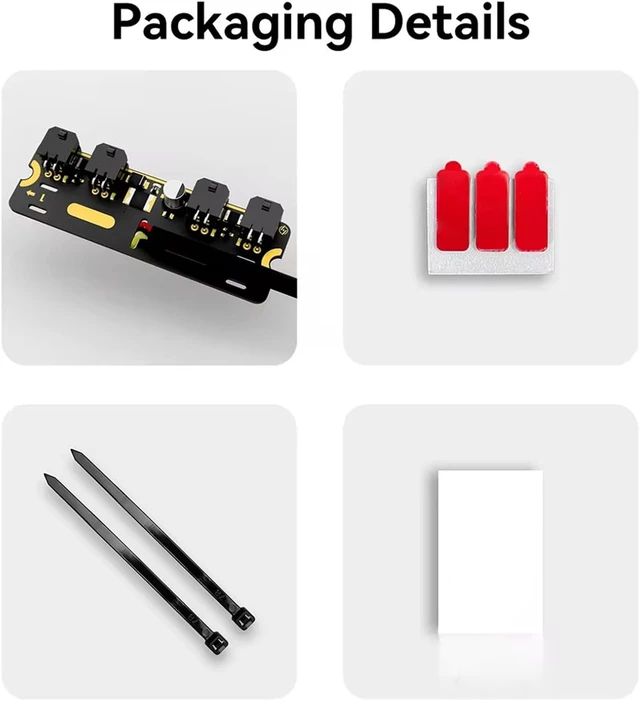 Alt view image 5 of 7 - 4 Port USB Extender Power Protection Hub with Over Current Protection for Easy Installation in Lab Printers and Various Devices