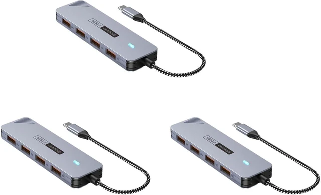 Main image of 3X 10Gbps USB 3.2 GEN2 HUB USB C HUB High Speed USB Splitter USB Type-C 3.2 HUB